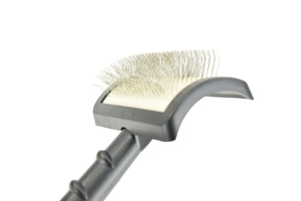 TRITRA PROFESSIONAL SLICKER BRUSH SOFT PINS 18 mm. - Afbeelding 3
