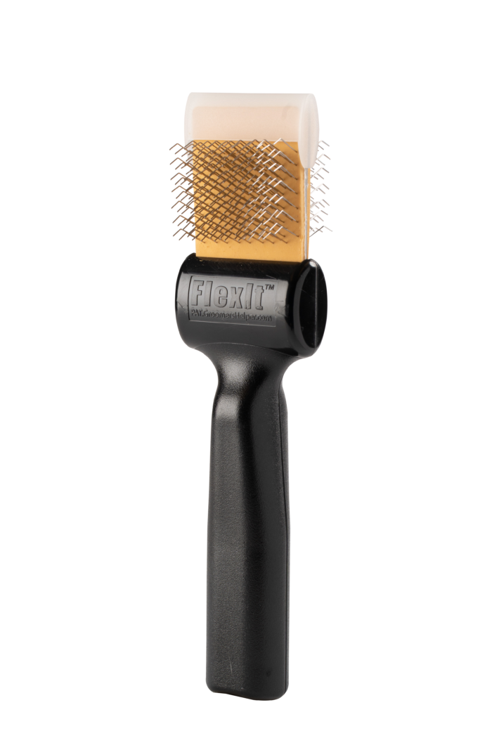 FlexIT Gold Twin Single & Double Brush ( Undercoat Soft Flex ) Easy Groom