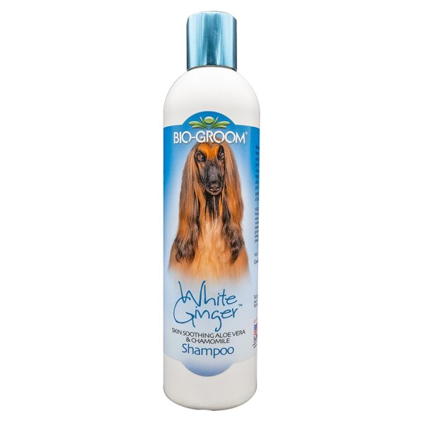 BIO-GROOM WHITE GINGER™ ALOE VERA & CHAMOMILE DOG SHAMPOO