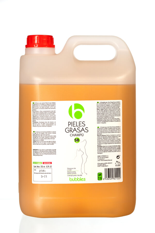 BUBBLES OILY SKIN SHAMPOO VET LINE - Afbeelding 2
