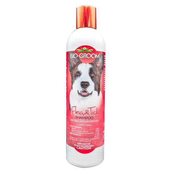 BIO-GROOM Flea & Tick Shampoo for Dogs
